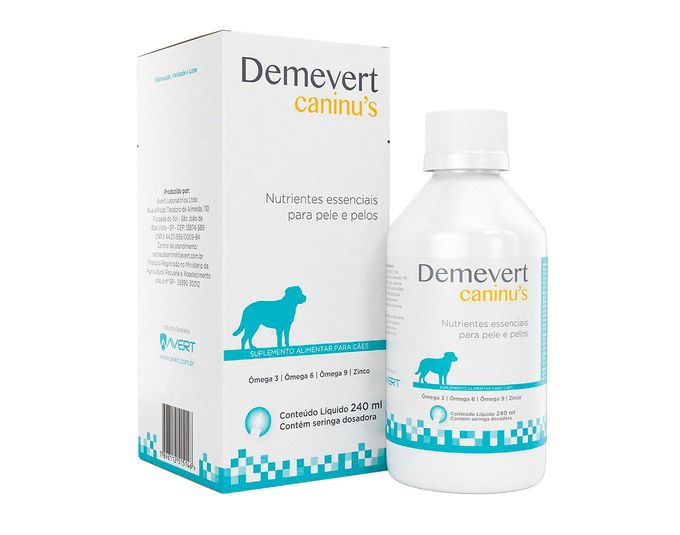 Suplemento  Avert Demevert Caninus X - 240 ml