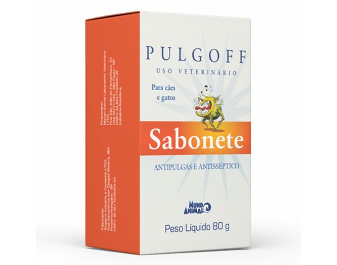 Pulgoff Sabonete em Barra - 80 g